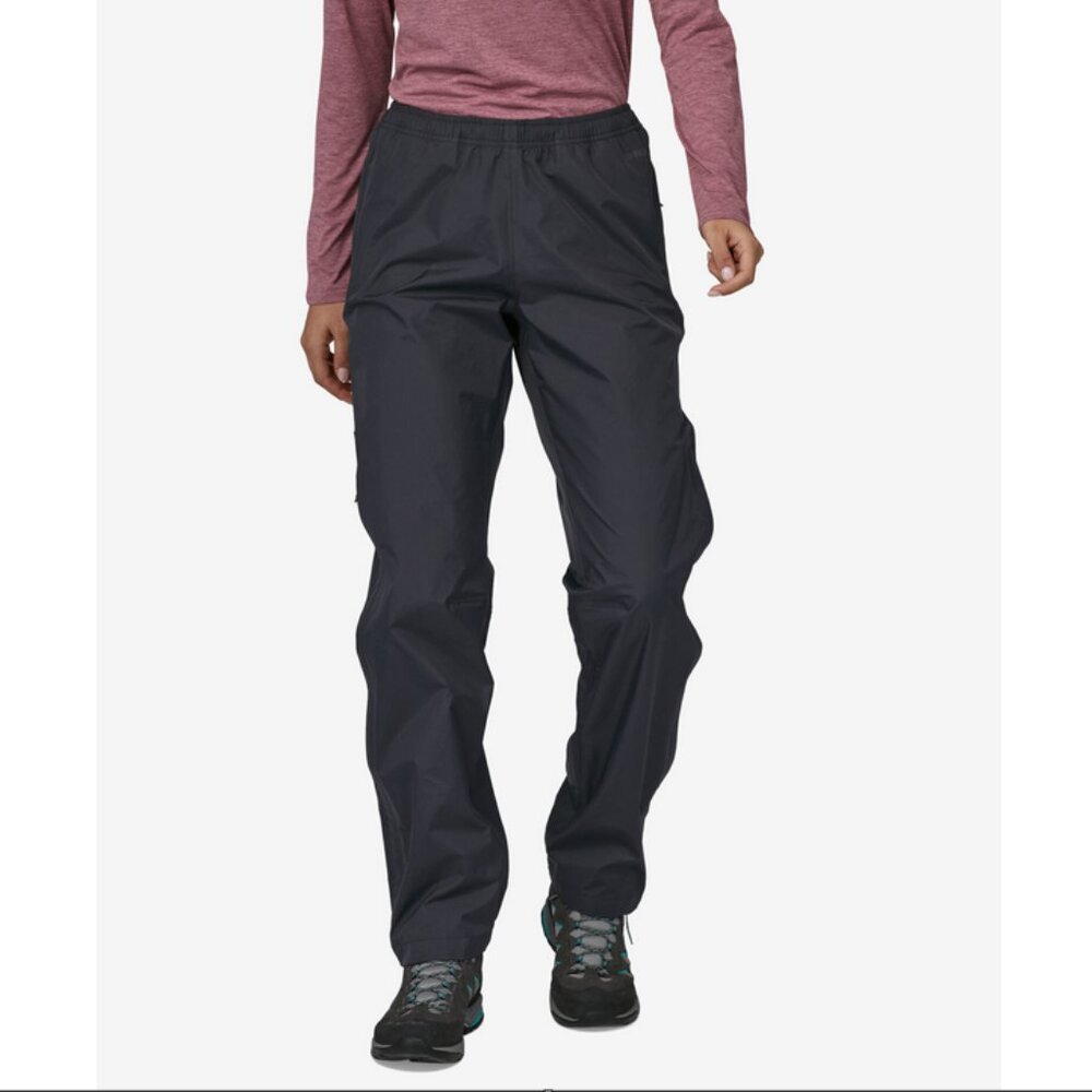 PATAGONIA Women's Torrentshell 3L Rain Pants Size M In Black